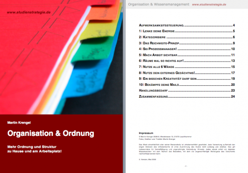 Inhaltsverzeichnis ebook ORDNUNG Inhaltsverzeichnis ebook ORDNUNG
