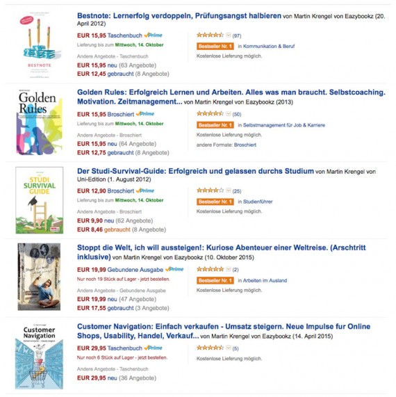 Bestseller und Fachbücher von Dr. Martin Krengel bei Amazon