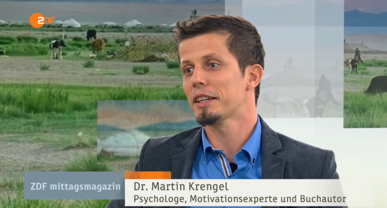 Dr Martin Krengel - Mittagsmagazin ZDF-Gehe-dahin-wo-die-Angst-sitzt-Zeitmanagement-Lernen-Persoenlichkeitsentwicklung-768x413