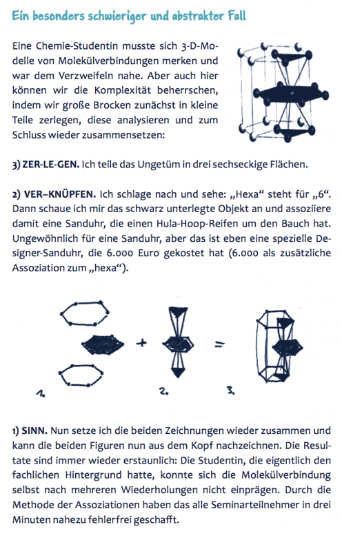 Bild zeigt Ausschnitt aus dem Buch "Bestnote" und erklärt wie man Chemie in der Schule oder im Studium leichter lernen kann