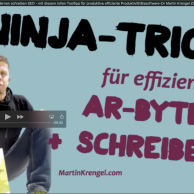 Zeit sparen - Mein Ninja-Trick zum effizienten schreiben + arbeiten - Tool-produktiver durch Software