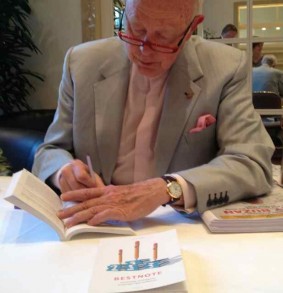 Tony Buzan signiert meine Bestnote