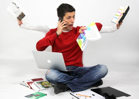 Multitasking erzeugt Stress und ist schlecht für die Konzentration