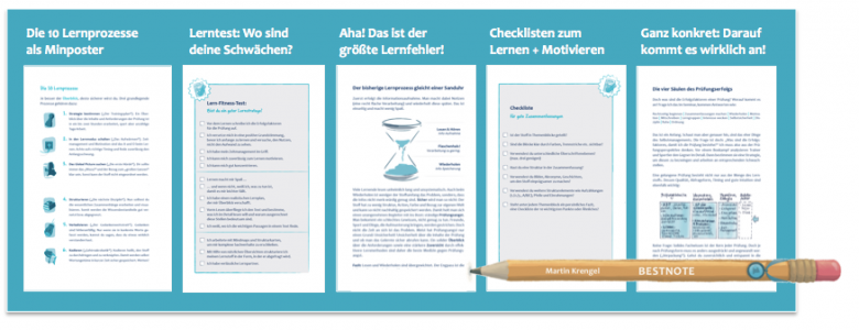 Lernstrategien Studium, Schule, Lernen richtig zu lernen