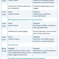 So sieht ein Power Lerntag aus - Konzentrationsübungen und Konzentrations-Tipps zum Lernen