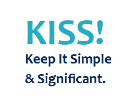 Tipps zum Lernen in einer Formel - KISS Keep it simple and significant