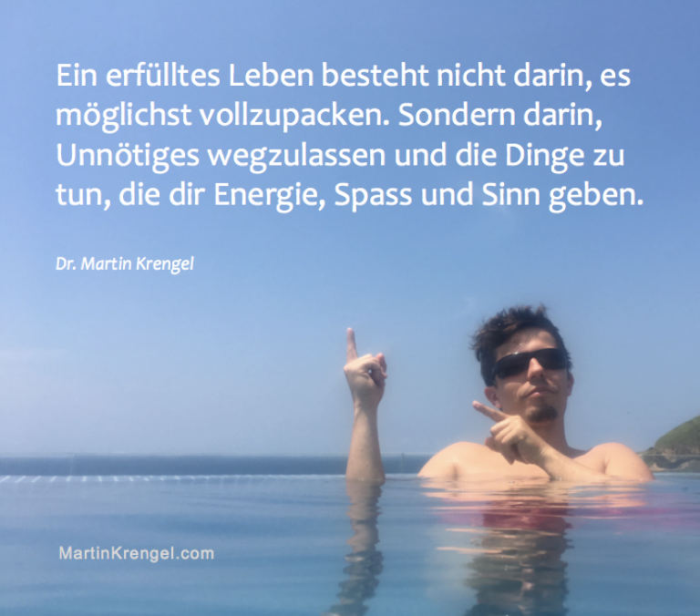 MotionsspruecheZitat zum LebenEinfach LebenMehr Spass habenFrei und