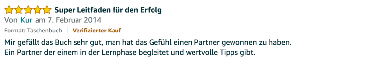 Erfahrungsbericht Lernkurs - Bestnote - Lernseminar - Lernratgeber - Buch Besser lernen - beste Lernmethode für Schueler und Studenten - Meinung - zu Martin Krengel 6