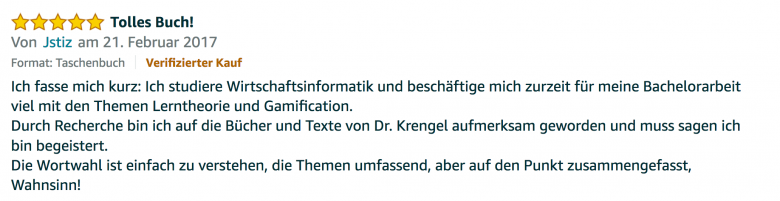 Erfahrungsbericht Lernkurs - Bestnote - Lernseminar - Lernratgeber - Buch Besser lernen - beste Lernmethode für Schueler und Studenten - Meinung - zu Martin Krengel 9