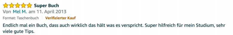 Erfahrungsbericht Lernkurs - Bestnote - Lernseminar - Lernratgeber - Buch Besser lernen - beste Lernmethode für Schueler und Studenten - Meinung - zu Martin Krengel51.51