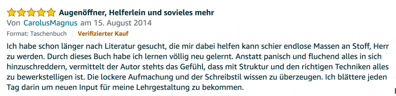 Erfahrungsbericht Lernkurs - Bestnote - Lernseminar - Lernratgeber - Buch Besser lernen - beste Lernmethode für Schueler und Studenten - Meinung - zu Martin Krengel53.24