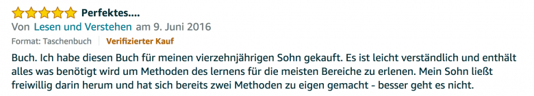 Rezension - Martin Krengel - Lerntipps - einfacher lesen und dinge verstehen und merken in Schule und Studium - Bestnote - Lernratgeber.09.05