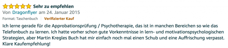 Rezension - Martin Krengel - Lerntipps - einfacher lesen und dinge verstehen und merken in Schule und Studium - Bestnote - Lernratgeber.12.59