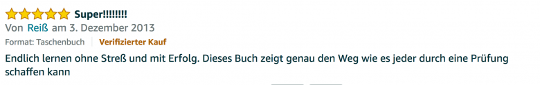 Rezension - Martin Krengel - Lerntipps - einfacher lesen und dinge verstehen und merken in Schule und Studium - Bestnote - Lernratgeber.13.55