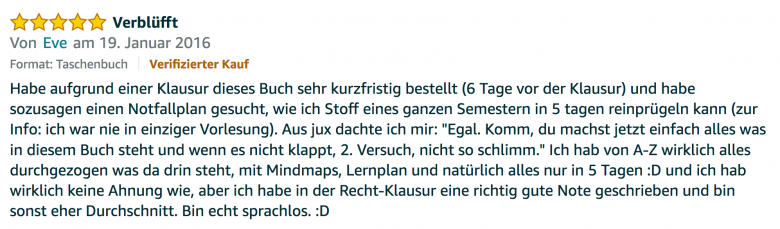 Rezension - Martin Krengel - Lerntipps - einfacher lesen und dinge verstehen und merken in Schule und Studium - Bestnote - Lernratgeber.17.28