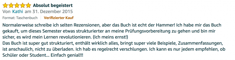 Rezension - Martin Krengel - Lerntipps - einfacher lesen und dinge verstehen und merken in Schule und Studium - Bestnote - Lernratgeber.18.34