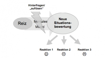 mindset setzen, grafik mentales modell