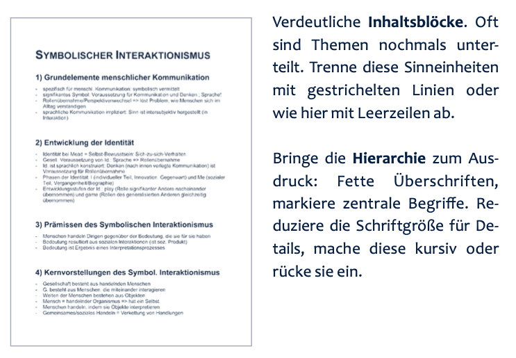 ᐅ Lernzettel ð Die perfekte Zusammenfassung zum Lernen ð